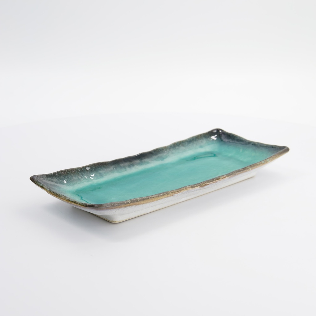 Fat "Yamasaku", Turkis, 29x12,8x4cm - Tokyo design studio — bilde 2