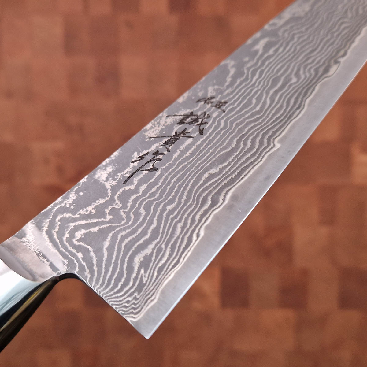 21cm Kokkekniv (Gyoto), Damask SG2 - TANAKA — bilde 2