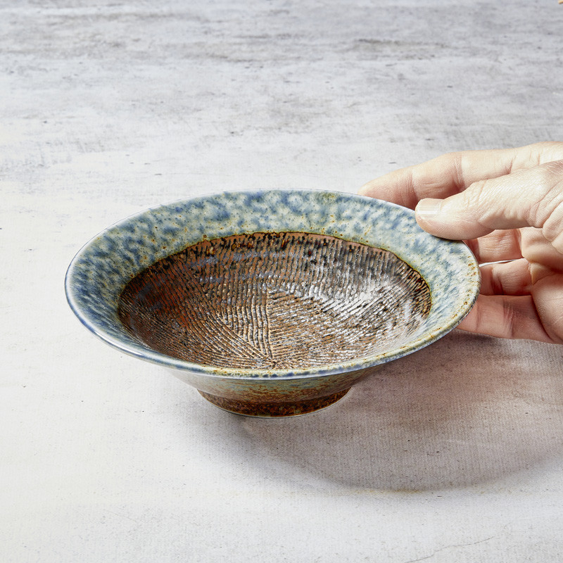 Sashimi skål, "river", lys blå — bilde 3