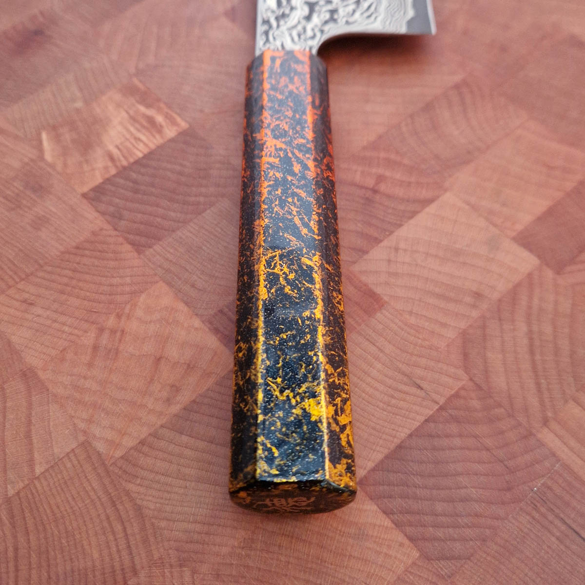 16.5cm Grønnsakskniv (Nakiri) SG2, Ironwood - SAJI — bilde 3