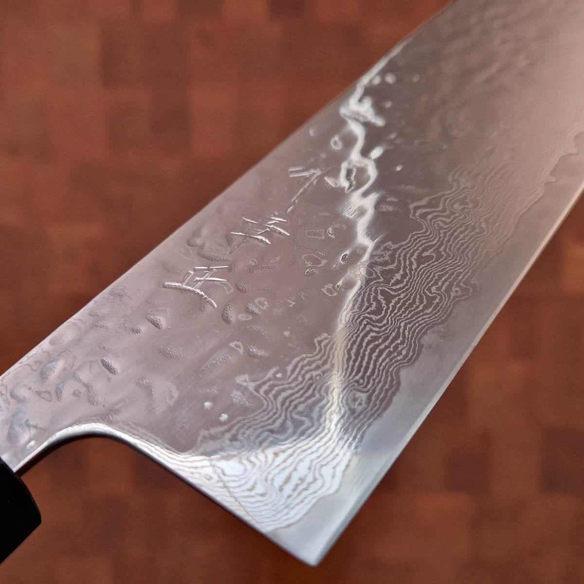 16,5cm Grønnsakskniv (Nakiri) AUS10 TRISM, Sadeltre - HARUYUKI — bilde 2