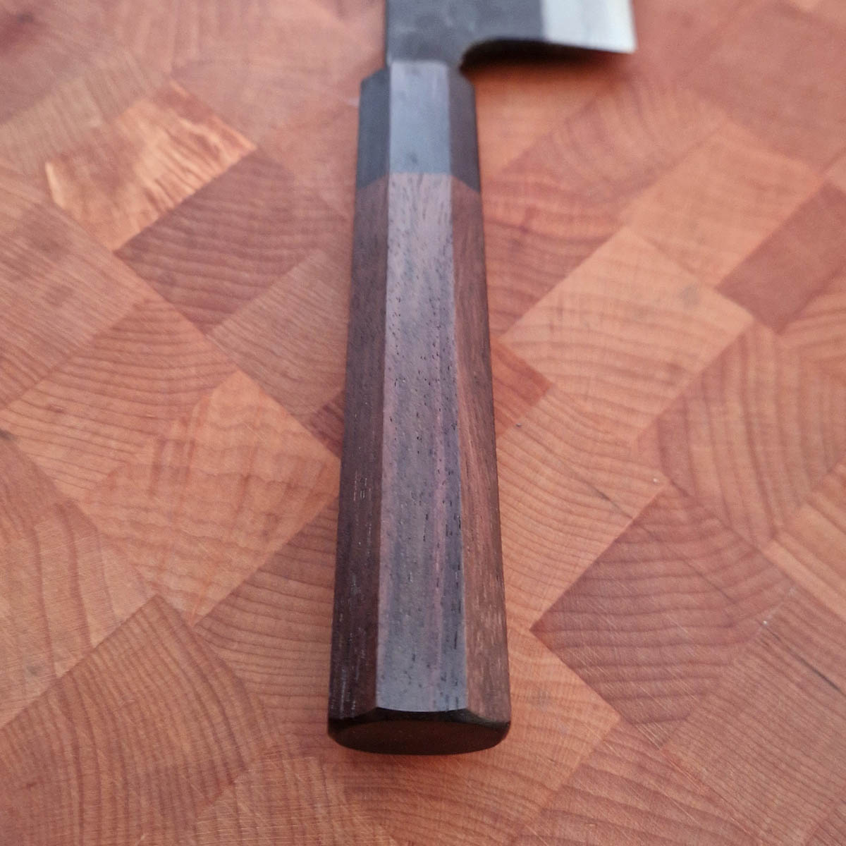 16.5cm Grønnsakskniv (Nakiri), Kurochi/Tsuchime, Super Aogami - Nao Yamamoto — bilde 3