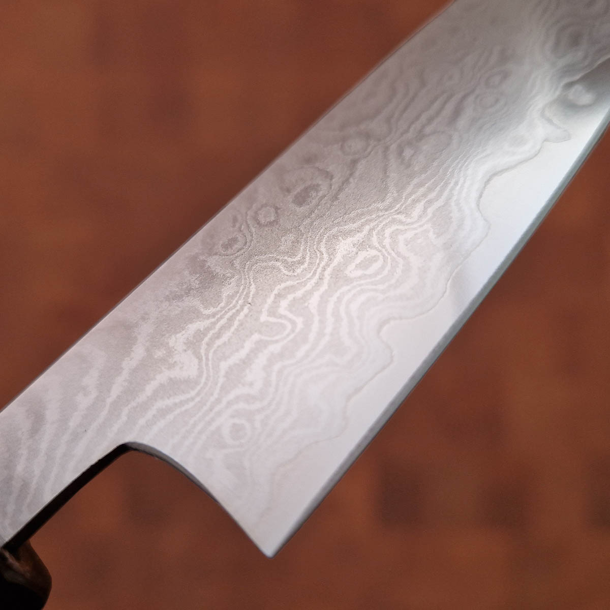 9.5cm Universalkniv, Damask, VG10 - Hatsukokoro — bilde 2