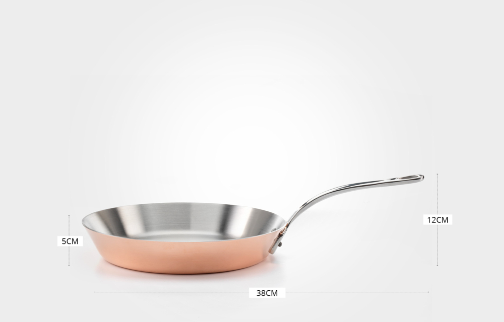 Stekepanne 20cm, kobber/induksjon - Samuel Groves — bilde 7