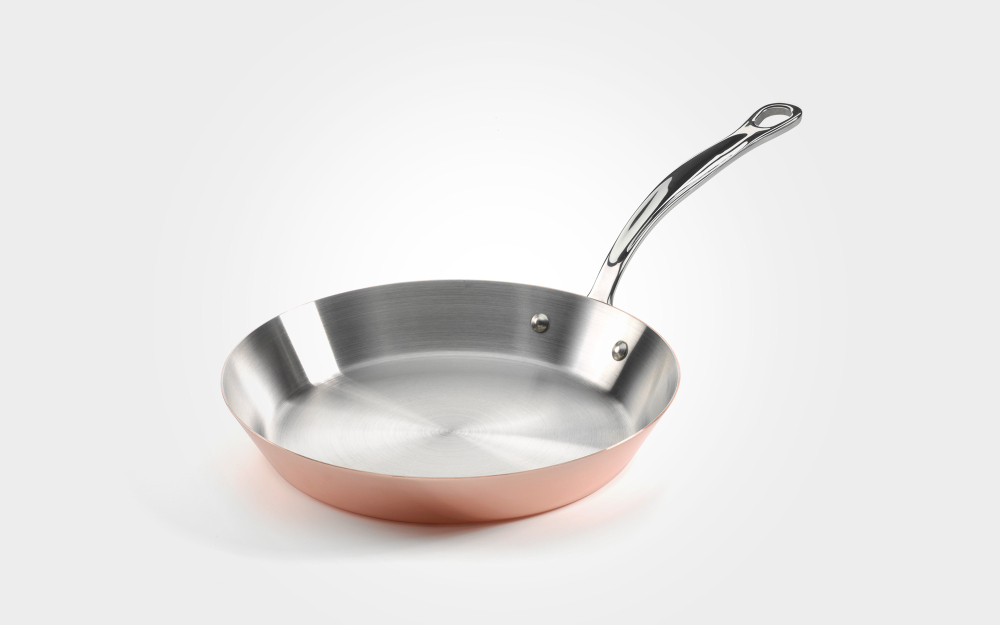 Stekepanne 26cm, kobber/induksjon - Samuel Groves — bilde 1