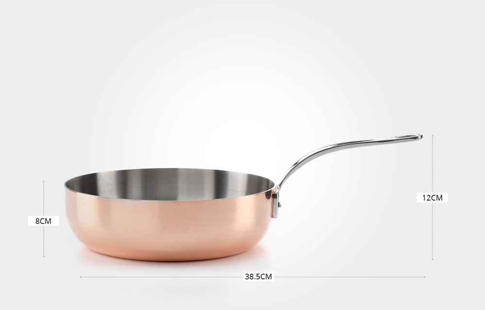 Sauteuse 1L, kobber/induksjon - Samuel Groves — bilde 6