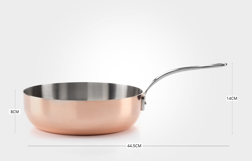 Sautépanne 2.5L, kobber/induksjon - Samuel Groves — bilde 5
