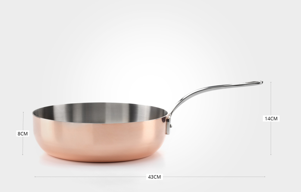 Sautépanne 2L, kobber/induksjon - Samuel Groves — bilde 5