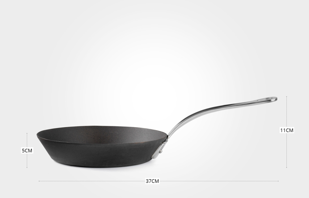 Stekepanne 20cm, karbonstål - Samuel Groves — bilde 3