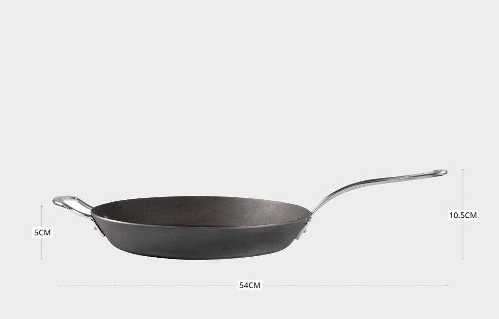 Stekepanne 30cm, karbonstål - Samuel Groves — bilde 3
