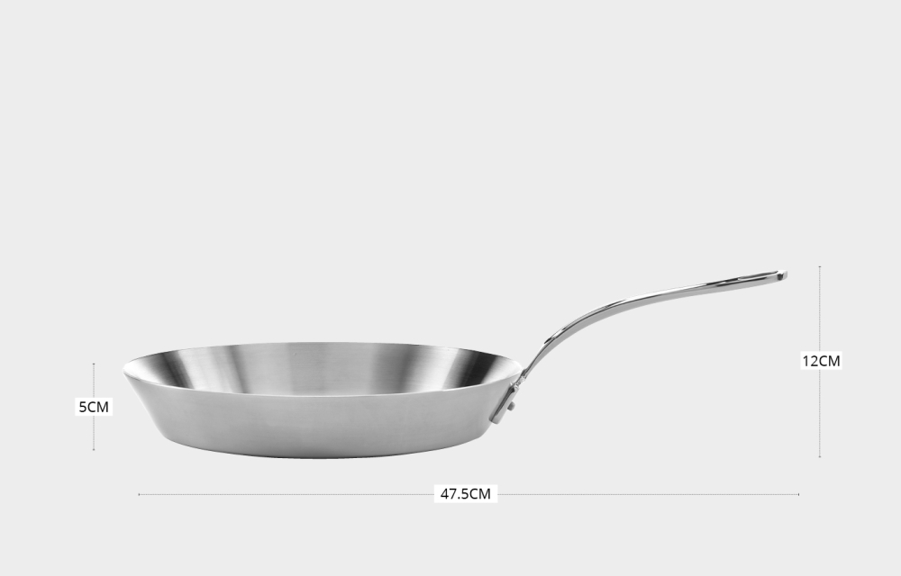 Stekepanne 28cm, "classic stainless" - Samuel Groves — bilde 6