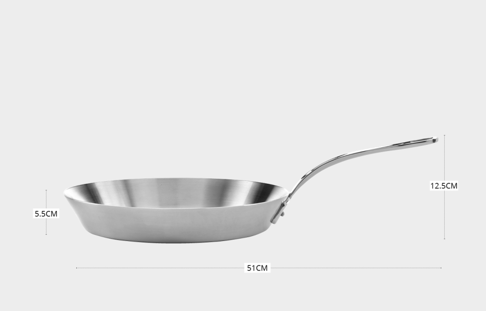 Stekepanne 30cm, "classic stainless" - Samuel Groves — bilde 6
