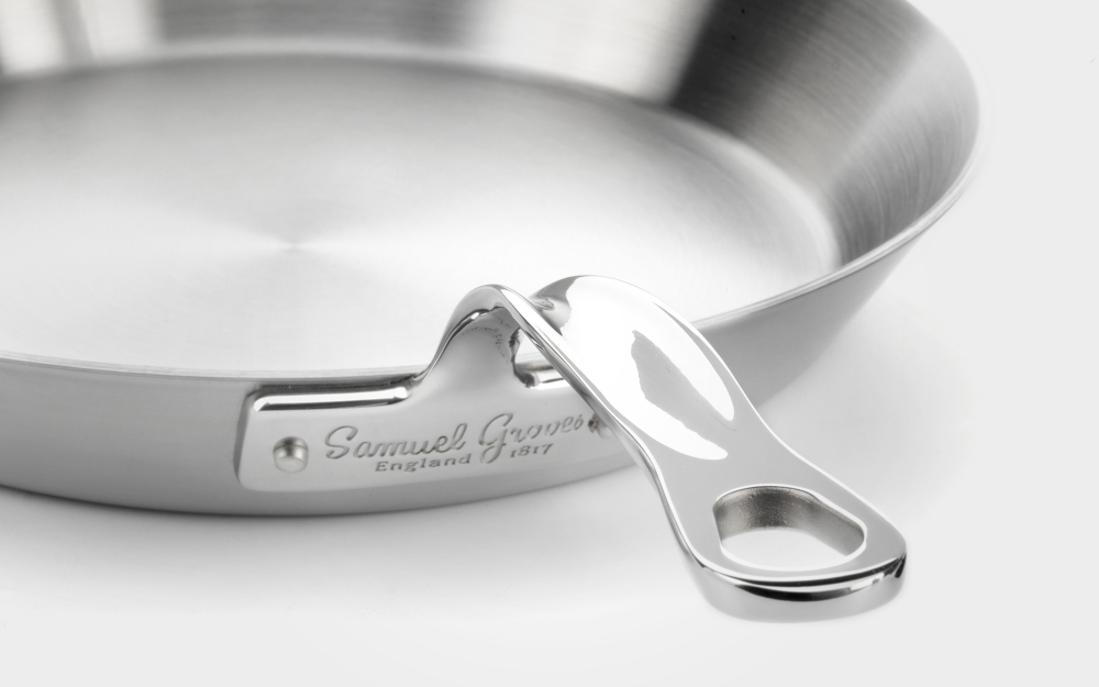 Stekepanne 30cm, "classic stainless" - Samuel Groves — bilde 3