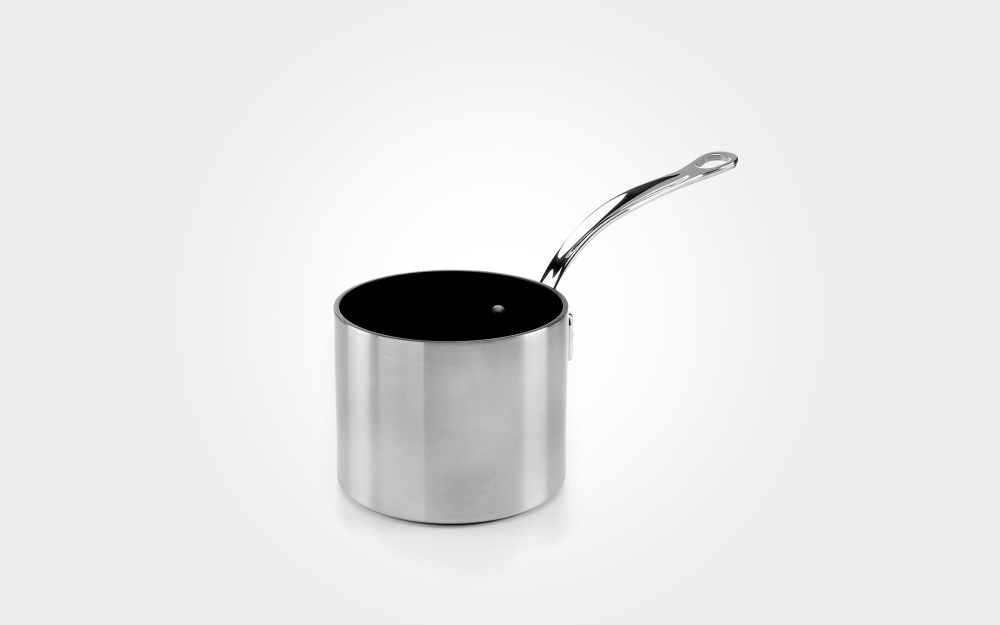 Melkekasserolle 1.25L, "classic stainless" - Samuel Groves — bilde 1