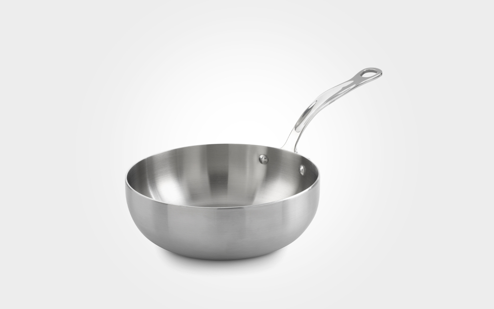 Sauteuse 1L, "classic stainless" - Samuel Groves