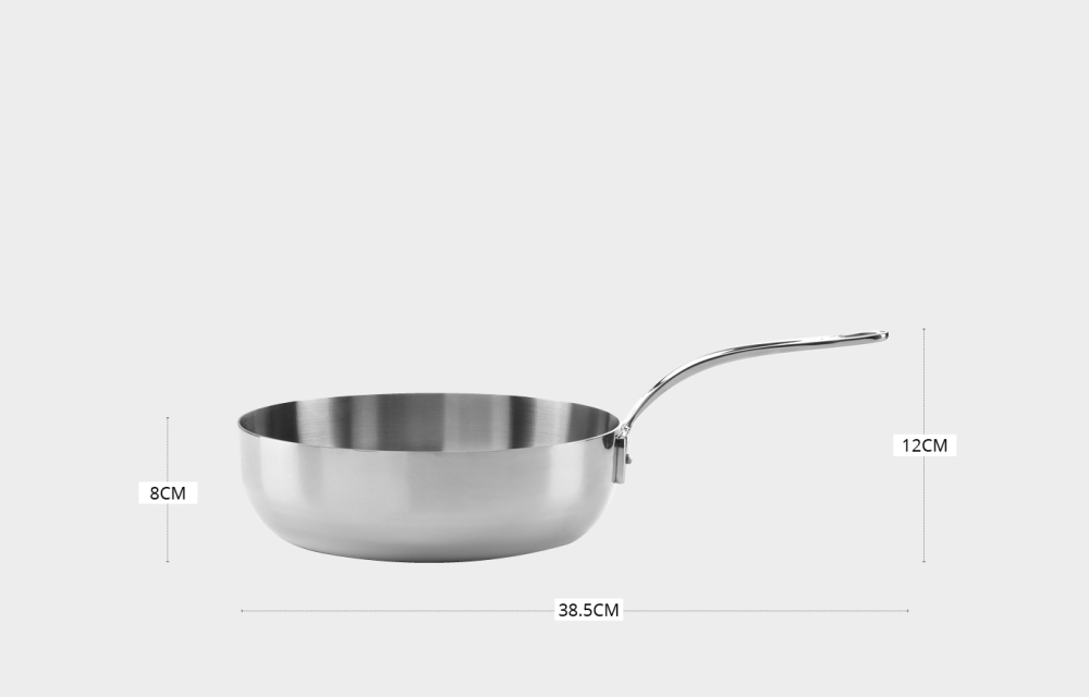 Sauteuse 1L, "classic stainless" - Samuel Groves — bilde 4