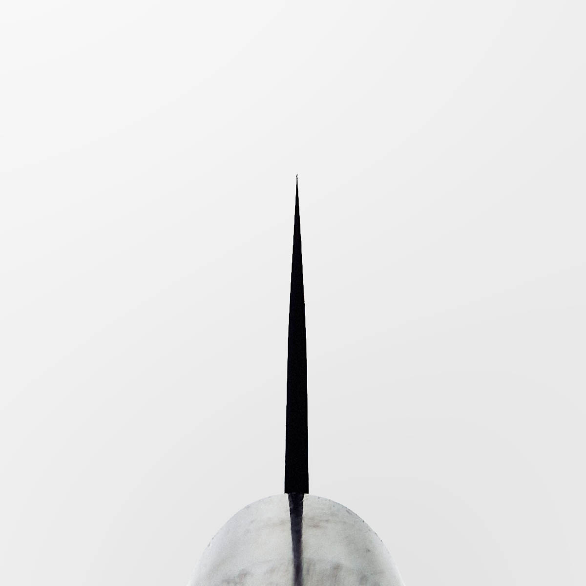 16.5cm Grønnsakskniv (Santoku), Aogami I - Muneishi — bilde 4