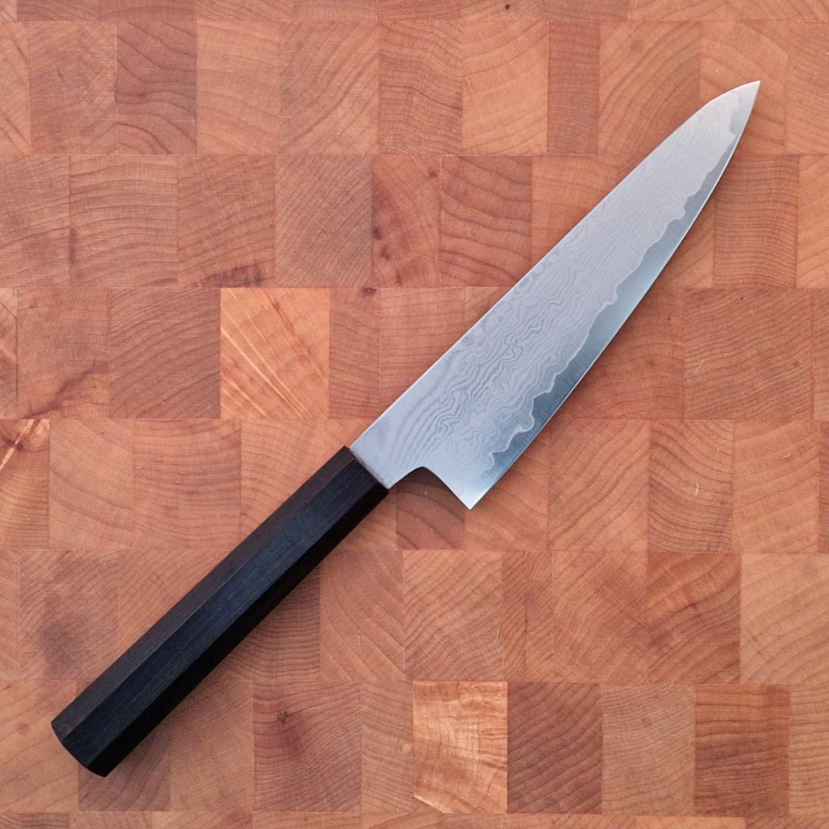 15cm Universalkniv, Damask, VG10 - Hatsukokoro