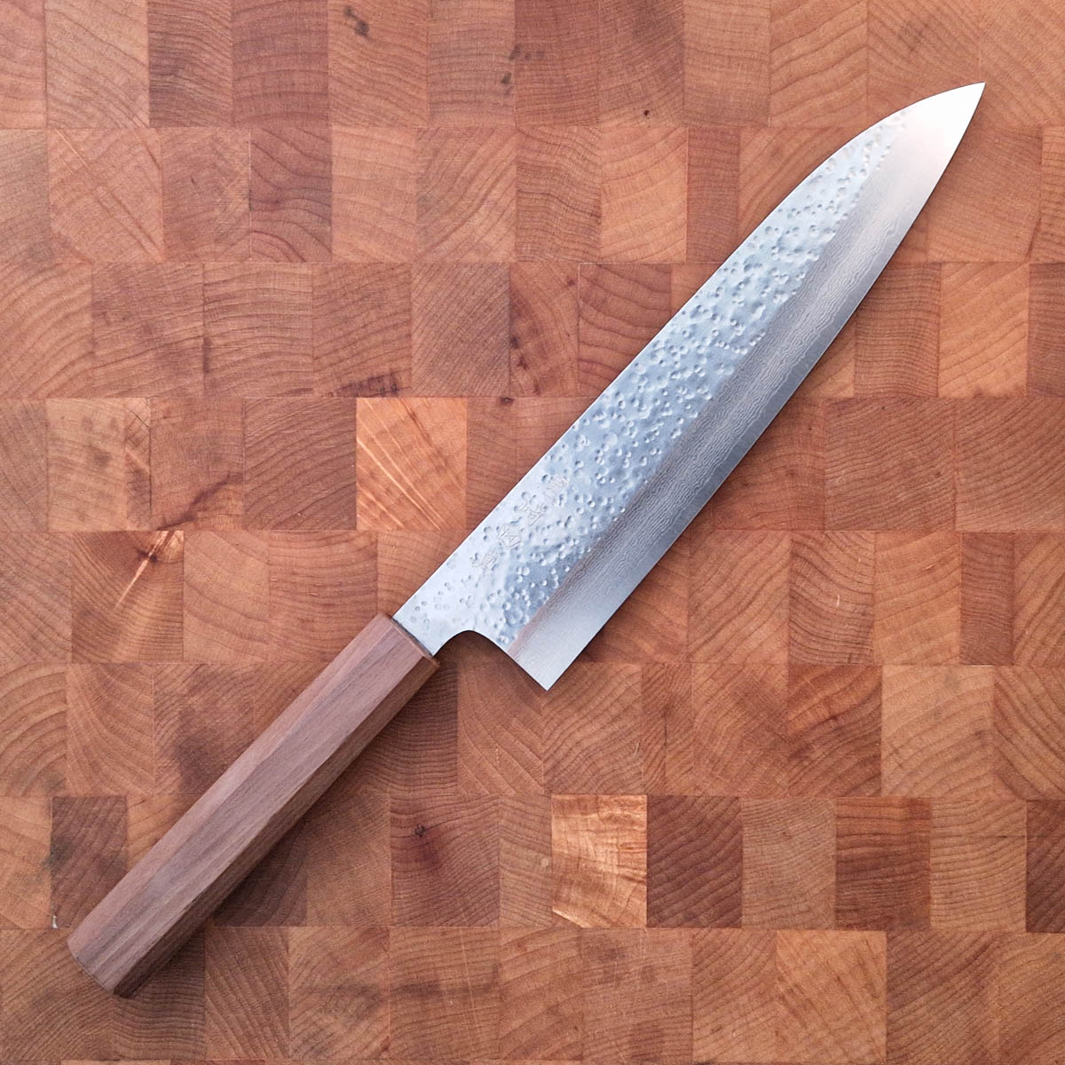 21cm Kokkekniv, Damask/Tsuchime, VG7 - MAKOTO KUROSAKI — bilde 1