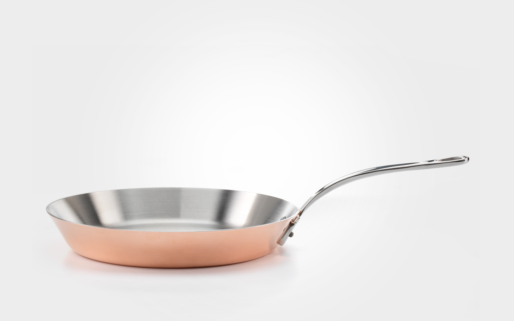 Stekepanne 28cm, kobber/induksjon - Samuel Groves — bilde 6