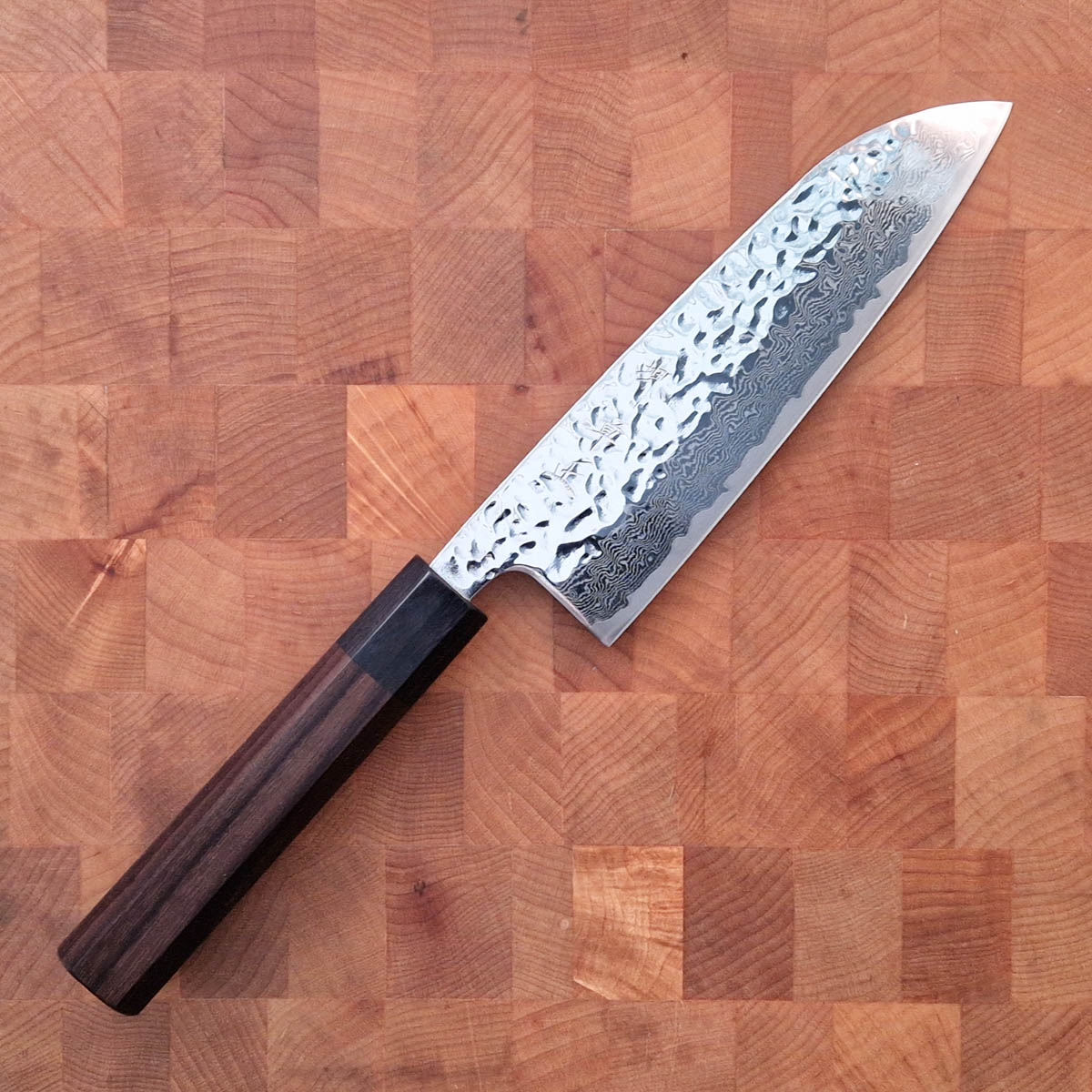 16,5cm Grønnsakskniv (Santoku) AUS10 TRISM, Sadeltre - HARUYUKI — bilde 1