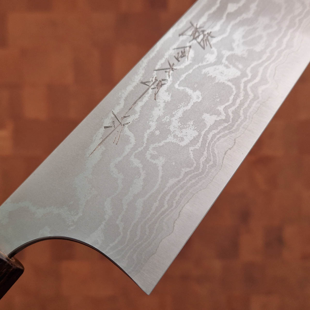 24cm Kokkekniv Suminigashi, VG10, Keyaki - YOSHIMI KATO — bilde 2