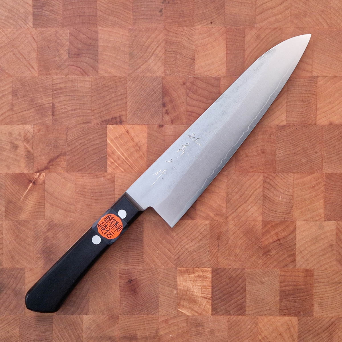 18cm Kokkekniv Nashiji VG10, Sort - TANAKA