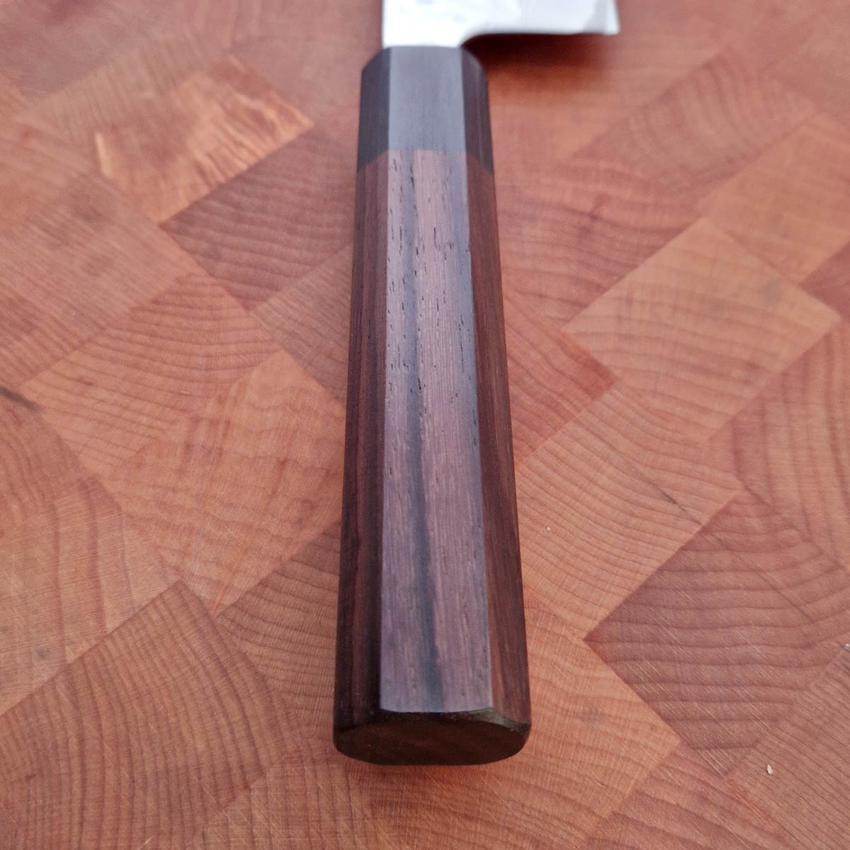 16,5cm Grønnsakskniv (Santoku) AUS10 TRISM, Sadeltre - HARUYUKI — bilde 3