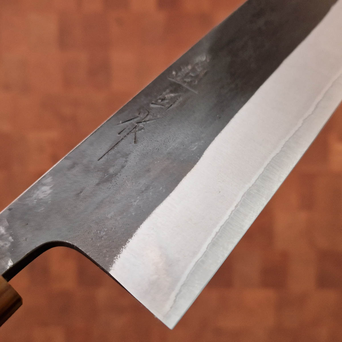 21cm Kokkekniv (gyoto), Tsuchime, Shirogami II - Sakoda Hamono — bilde 2