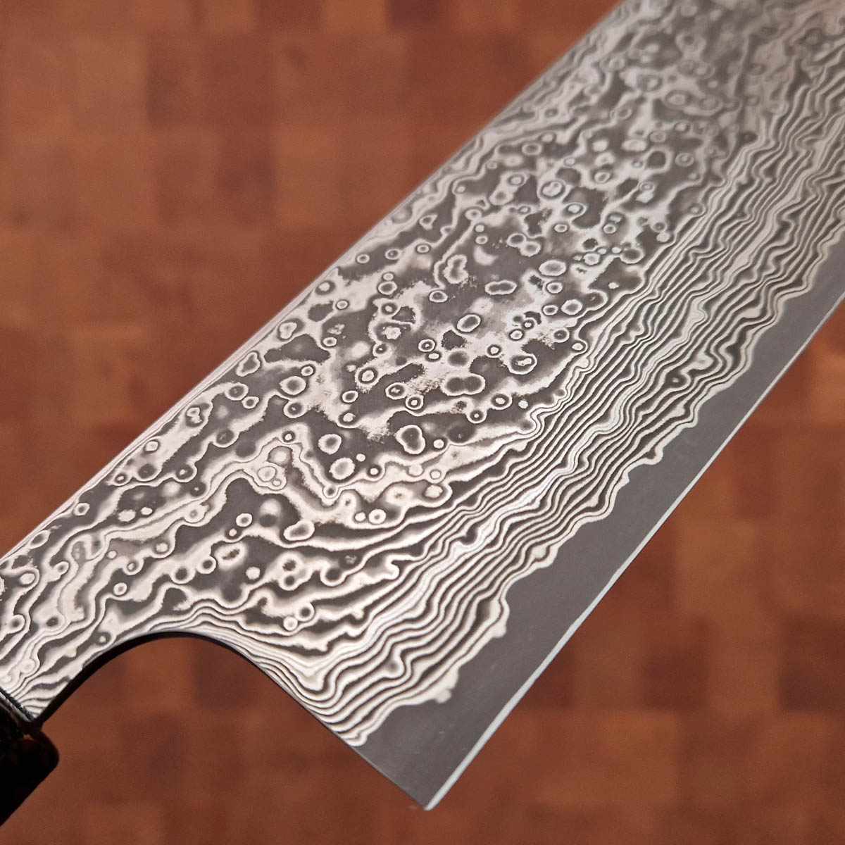 16.5cm Grønnsakskniv (Nakiri) SG2, Ironwood - SAJI — bilde 2