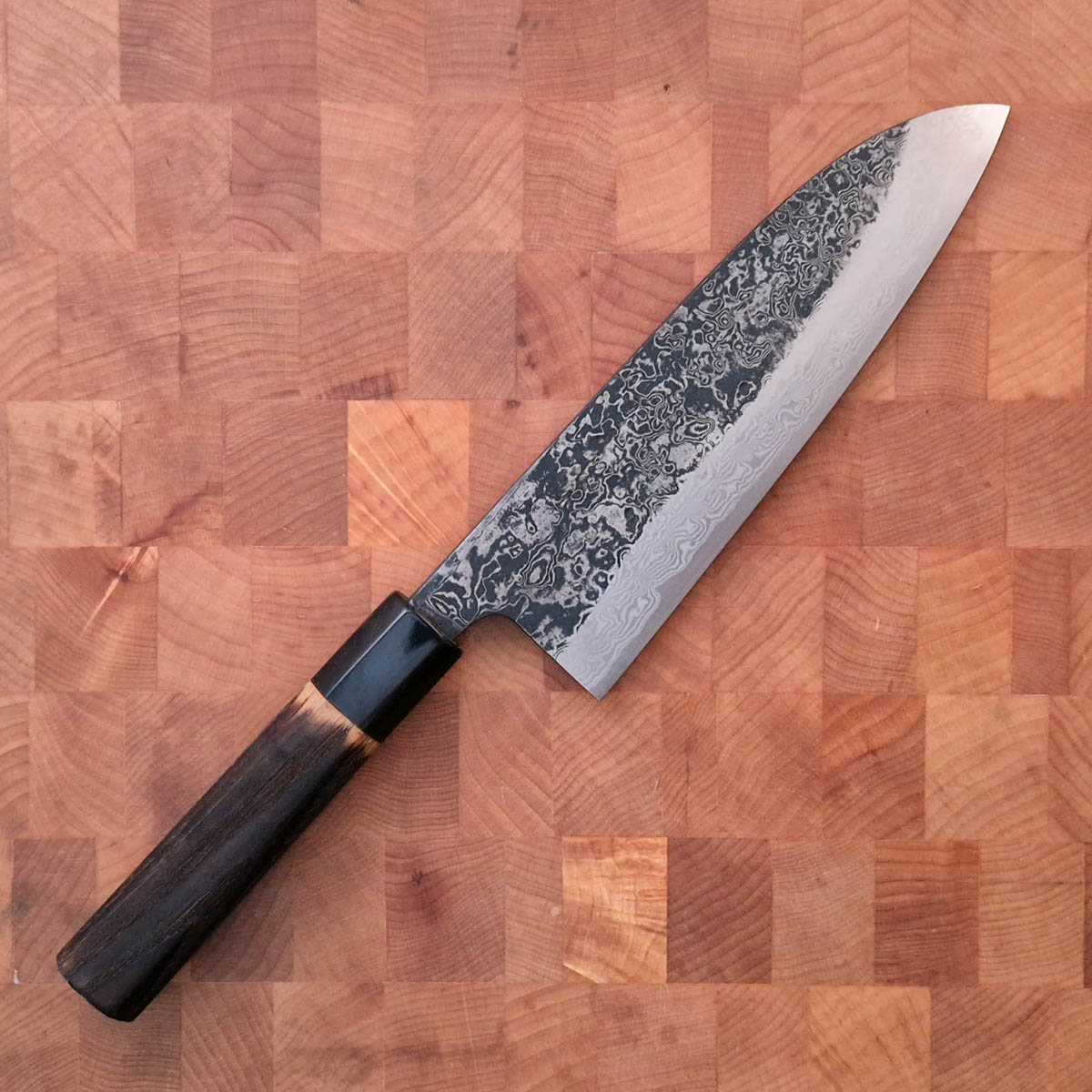 18cm Grønnsakskniv (Santoku), SKD, Tsuchime - Yoshikane — bilde 1
