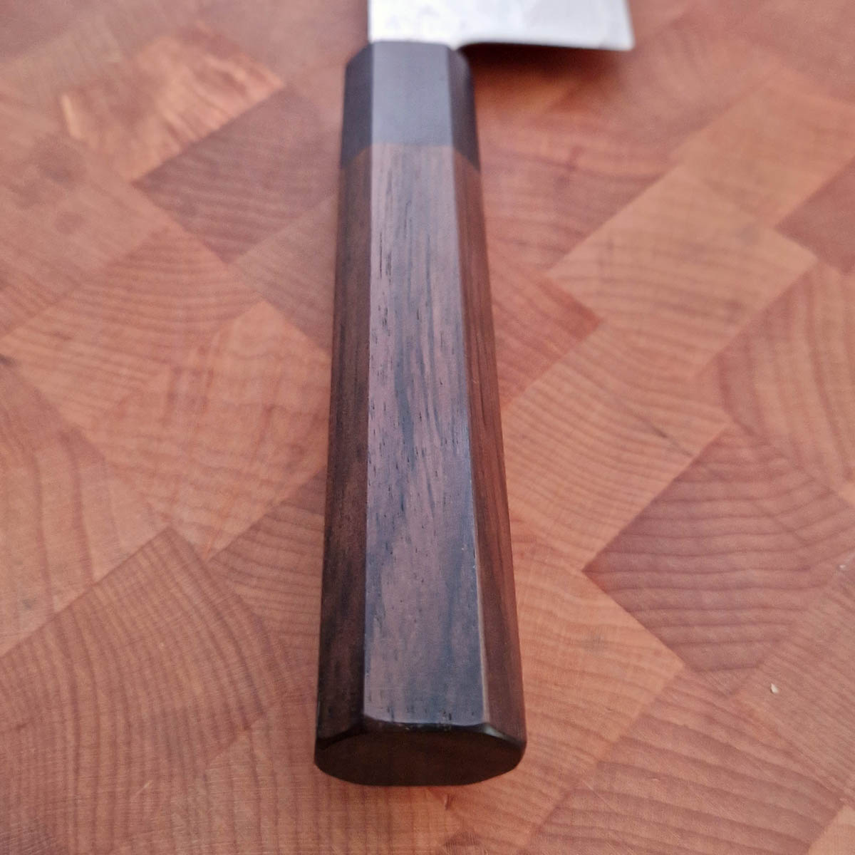 16,5cm Grønnsakskniv (Nakiri) AUS10 TRISM, Sadeltre - HARUYUKI — bilde 3