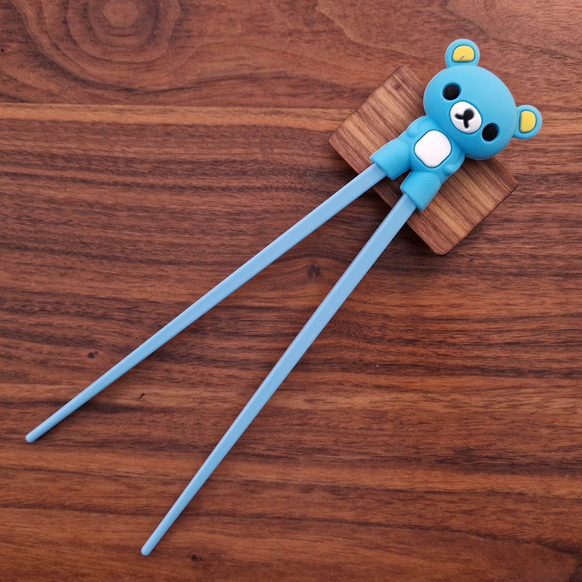 Spisepinner barn, "Bear" 22cm Blå - Tokyo design studio — bilde 1