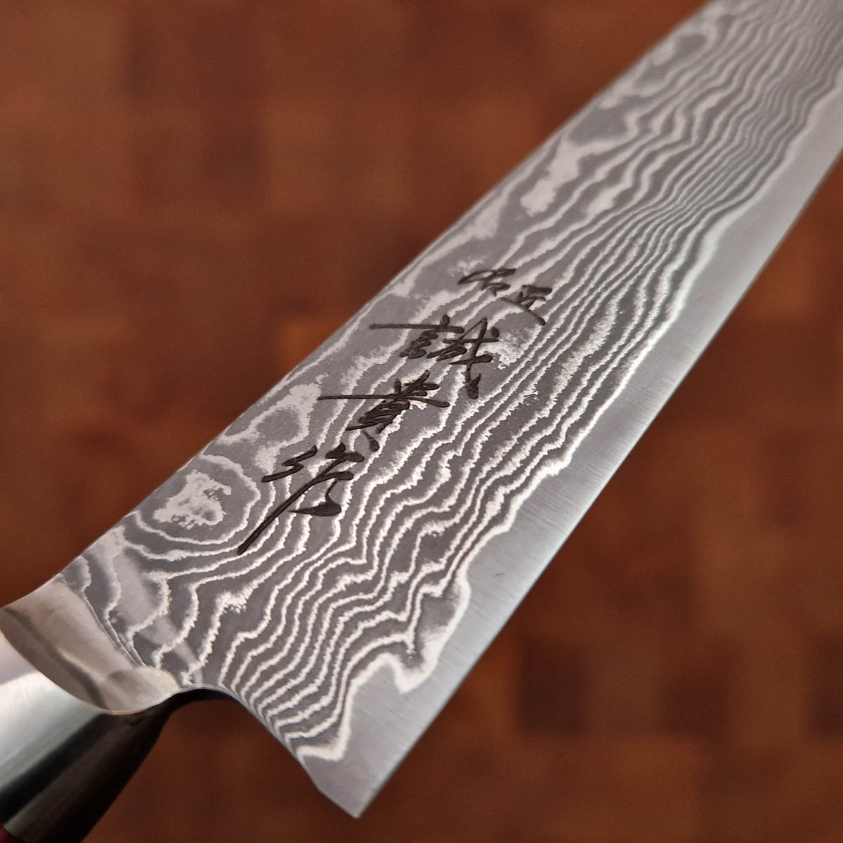 12cm Universalkniv, Damask, R2 - Tanaka Shigeki — bilde 2