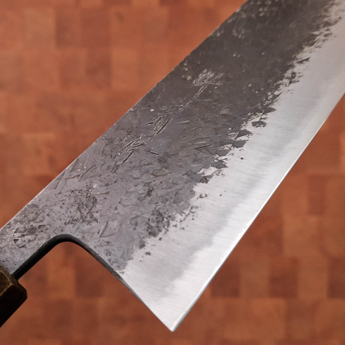 21cm Kokkekniv Aogami II, Kurochi - MINOMO KAJIYA — bilde 2