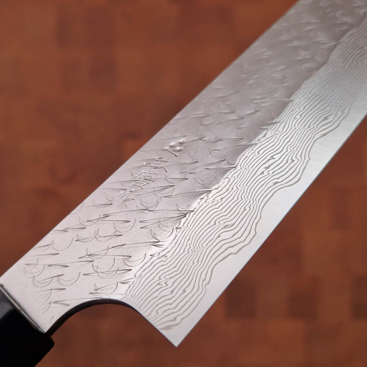 24cm Sujihiki, STRIX hamret damask - Nigara Hamono — bilde 2