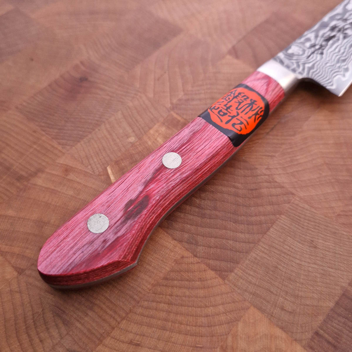 12cm Universalkniv, Damask, R2 - Tanaka Shigeki — bilde 4