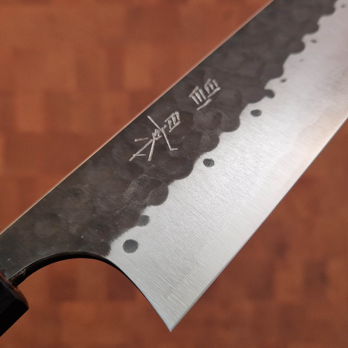 21cm Kokkekniv (Gyoto) Kurochi, Super Aogami - YOSHIMI KATO (Masakage) — bilde 2