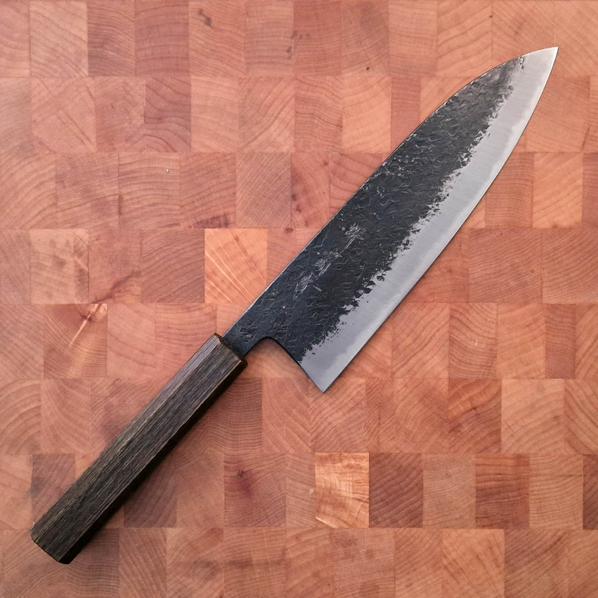21cm Kokkekniv Aogami II, Kurochi - MINOMO KAJIYA — bilde 1