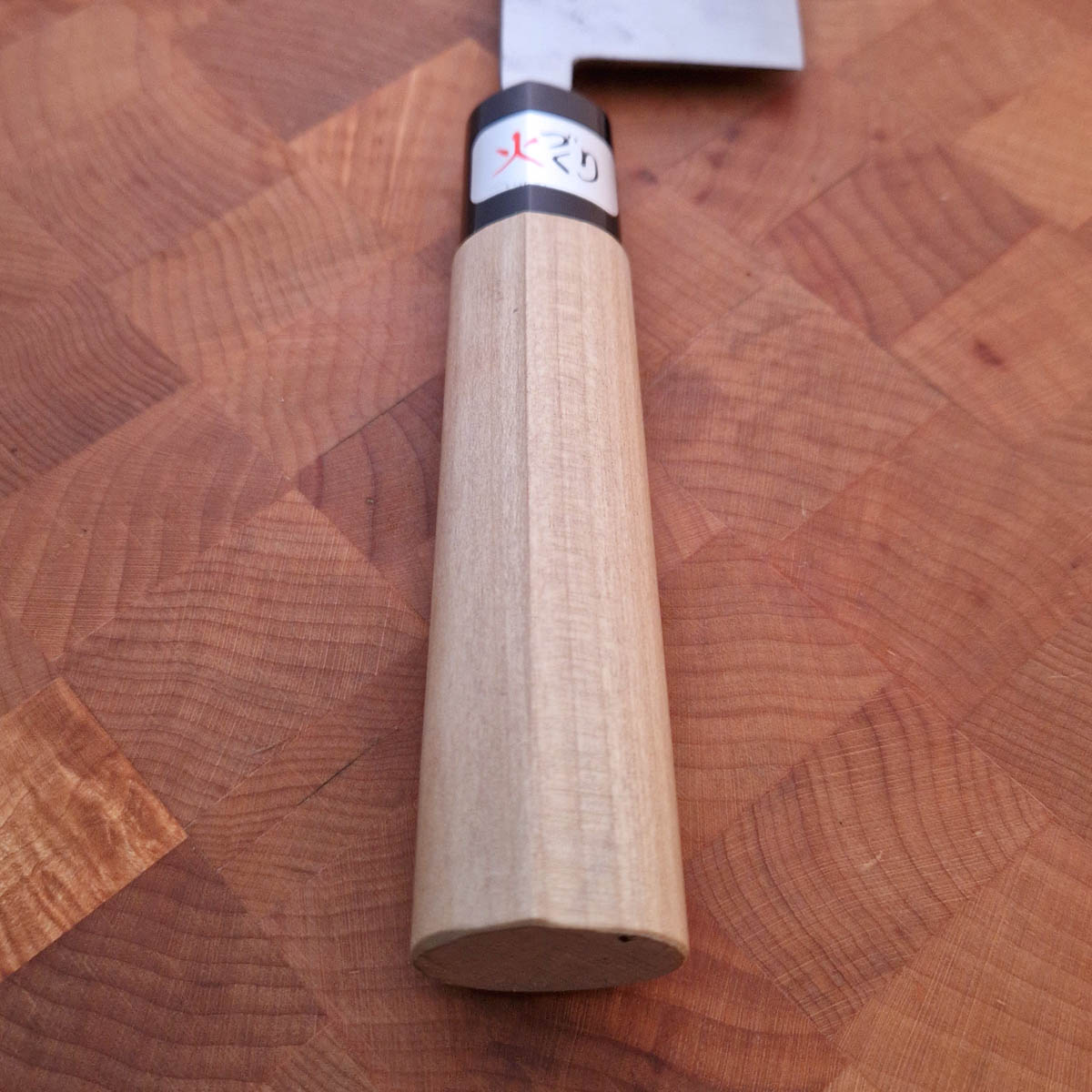 13cm Grønnsakskniv (Nakiri), Shirogami I - TERUYASU FUJIWARA — bilde 3
