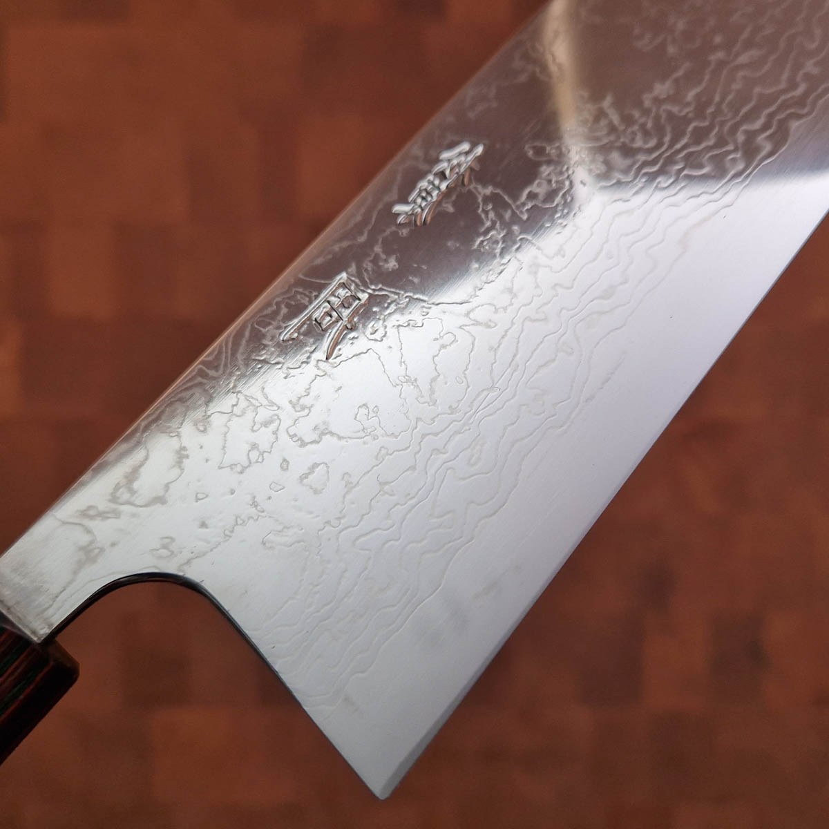 16,5cm Grønnsakskniv (Nakiri) X-damask ZDP189, CUSTOM - MATSUBARA TANAKA — bilde 2