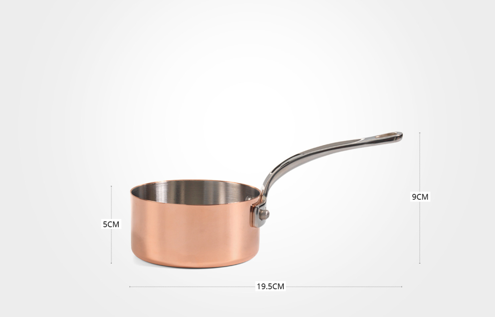 Kasserolle, mini, kobber, 9cm - Samuel Groves — bilde 5