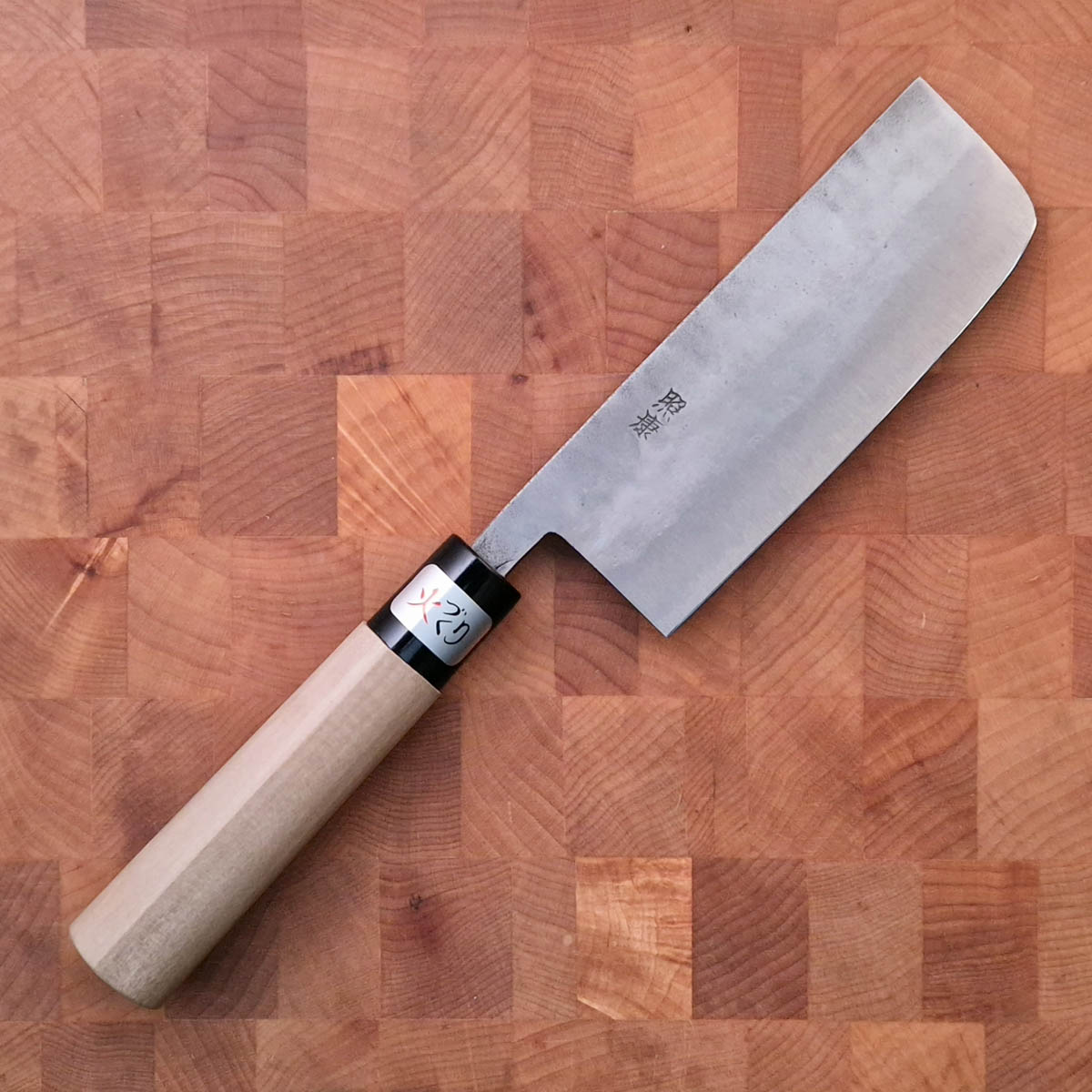 13cm Grønnsakskniv (Nakiri), Shirogami I - TERUYASU FUJIWARA — bilde 1
