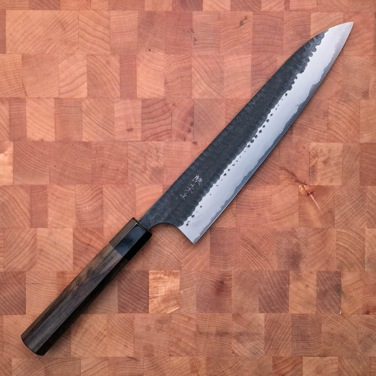 24cm Kokkekniv Tsuchime Super Aogami - ANRYU — bilde 1