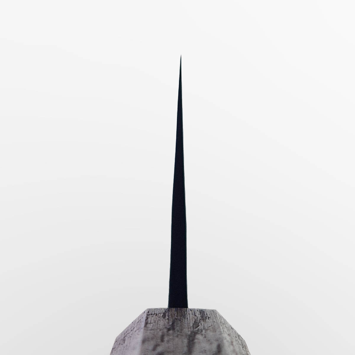 16,5cm Grønnsakskniv (nakiri), Kurochi, Shirogami - TANAKA — bilde 3