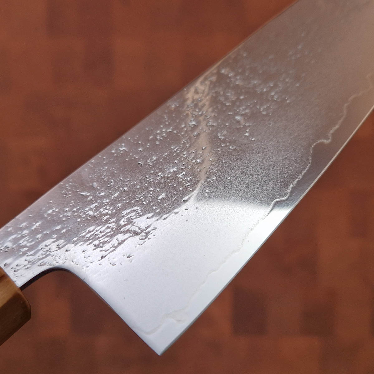 16.5cm Grønnsakskniv (Santoku), Nashiji, AUS8 - Hatsukokoro — bilde 2