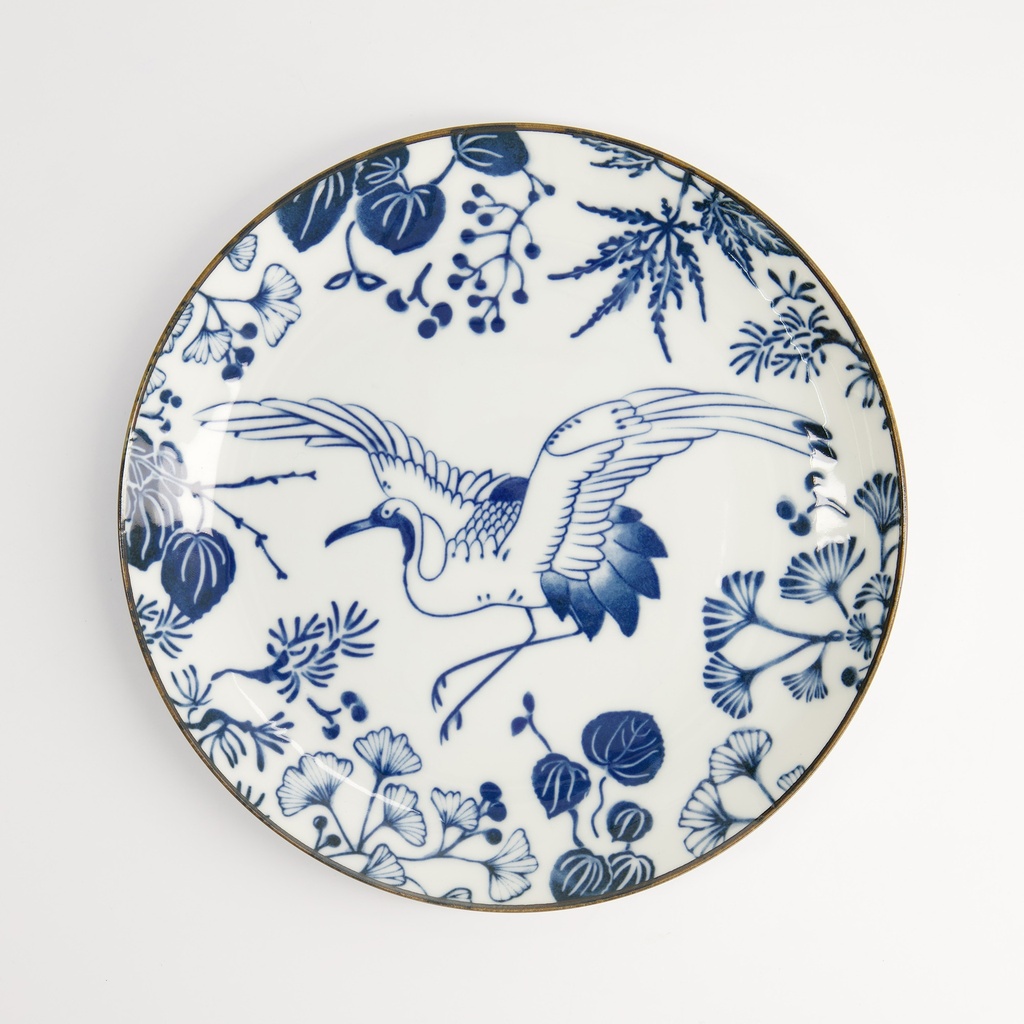 Flora Japonica tallerken "Crane", 16cm - Tokyo design studio — bilde 3