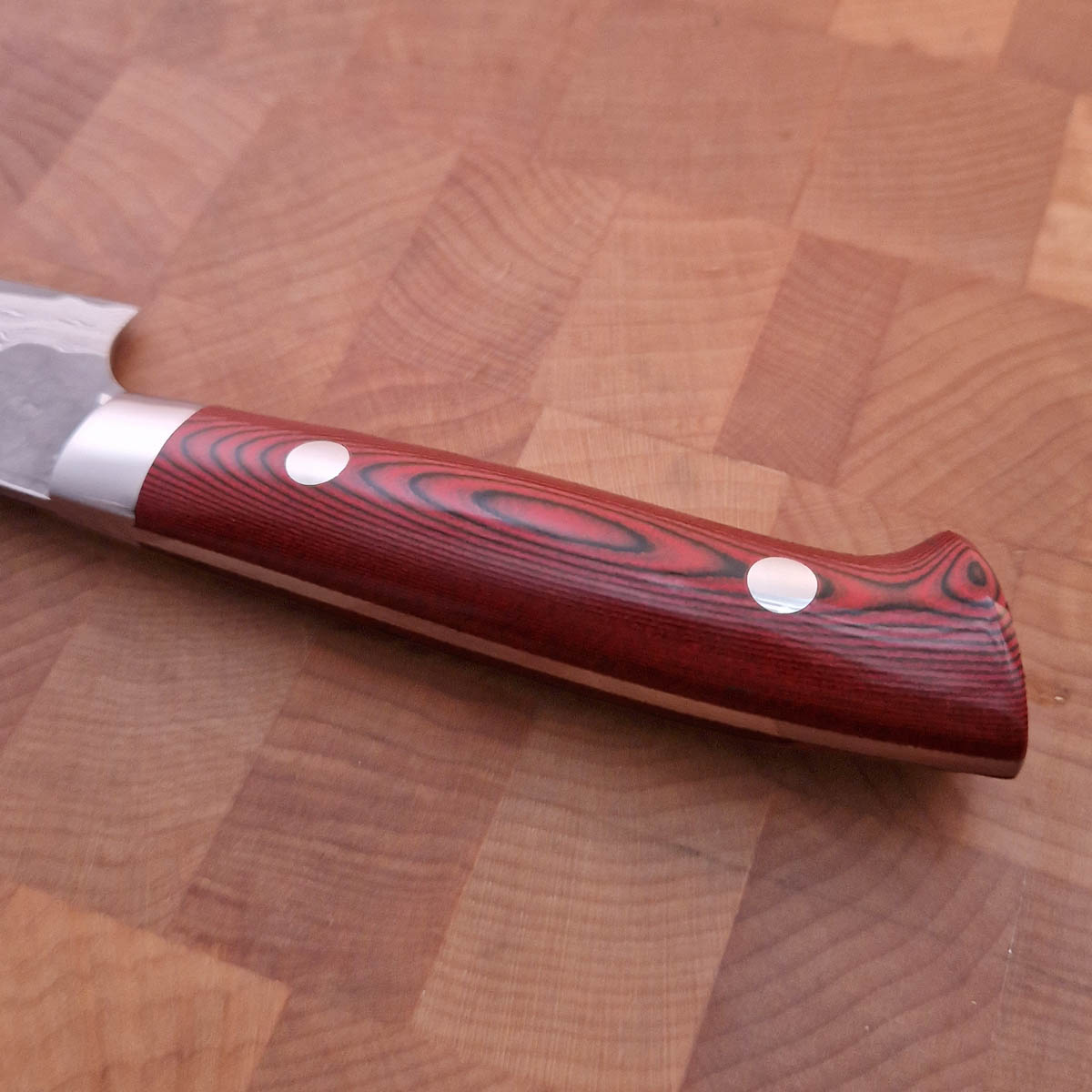 13.5cm Universalkniv "X-Tsuchime" VG10, Micarta - SAJI — bilde 4