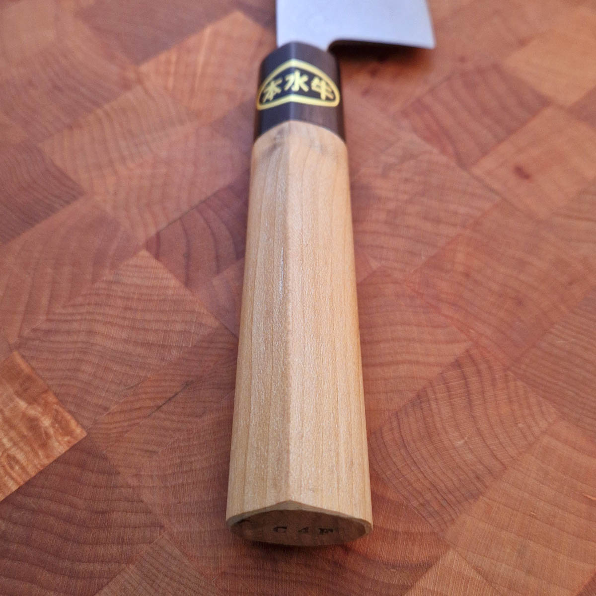 16.5cm Grønnsakskniv (santoku), damask — bilde 3