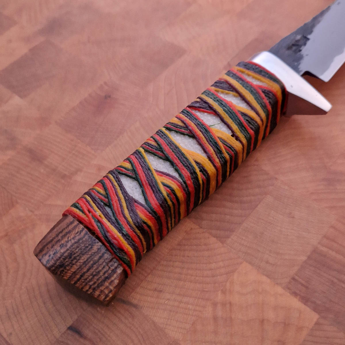 10.5cm Jaktkniv, karbonstål - RED ORCA — bilde 6